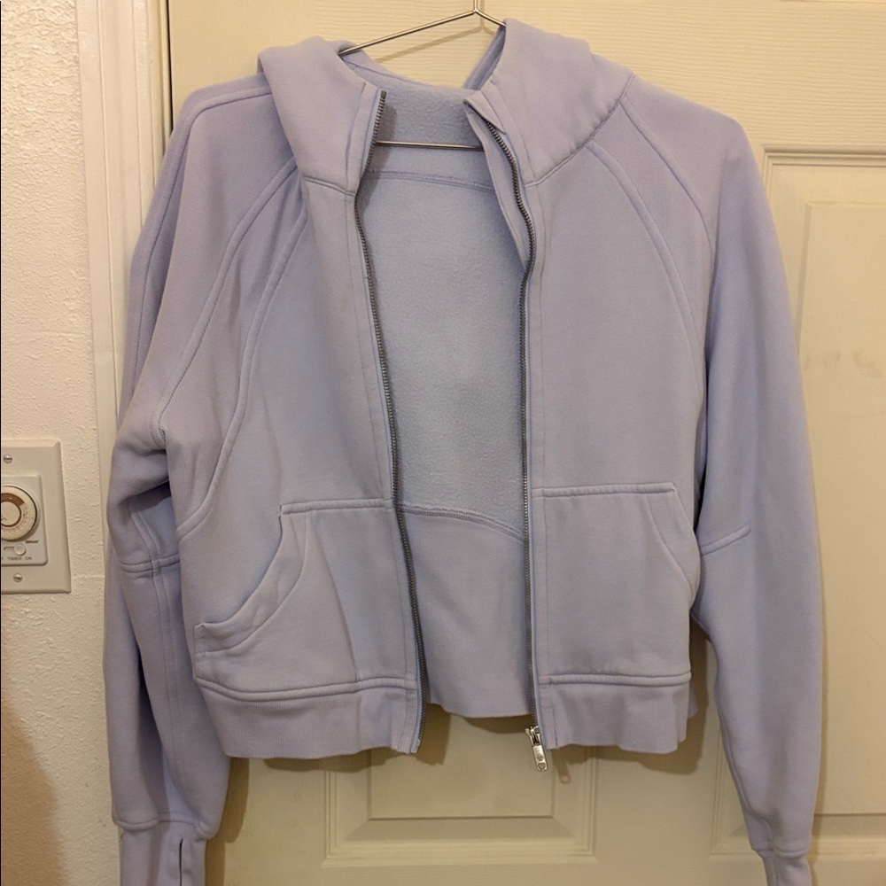 Lululemon Women's Light Purple Hooded Jacket